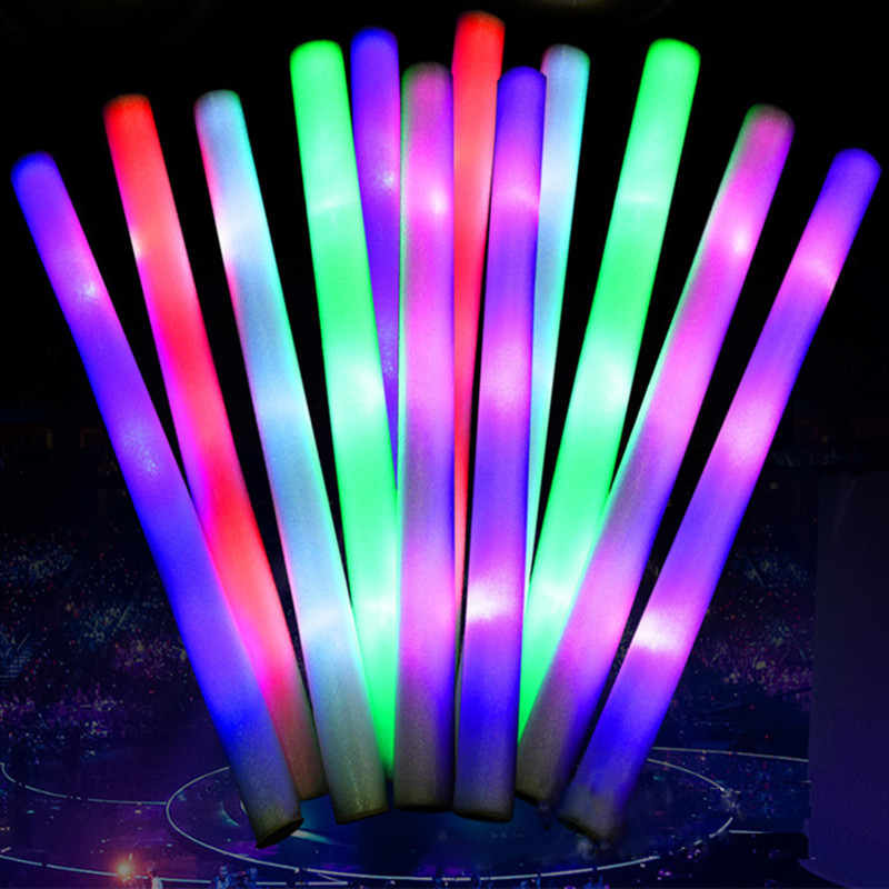 30 pièces, décorations de fête - Flashing Led Foam Sticks Party avis et prix