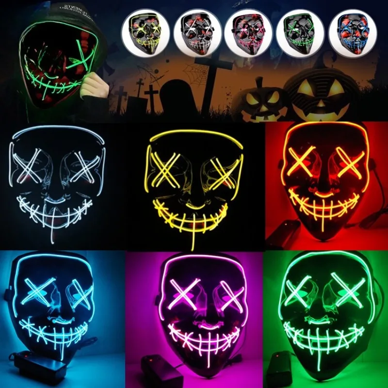 Fournitures de fête d'Hallowee - Led Purge Mask Halloween avis et prix