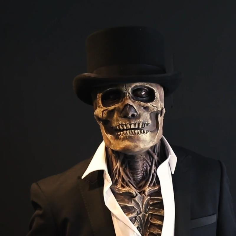 Masque de squelette de cerveau - Led Purge Mask Halloween avis et prix