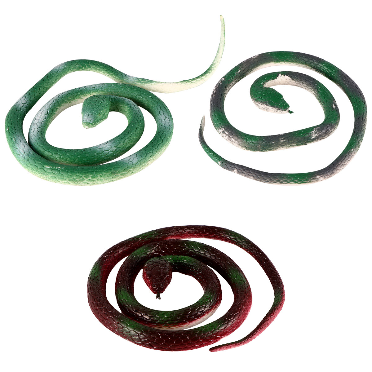 3 pièces, serpent en caoutchou - Prank Toys avis et prix