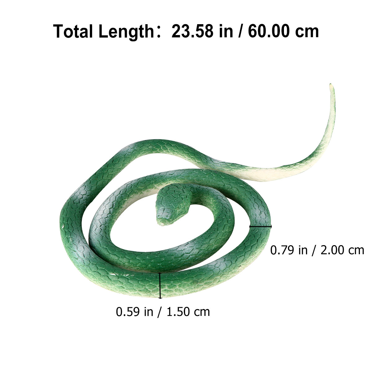 3 pièces, serpent en caoutchou - Prank Toys avis et prix